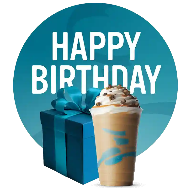 Free Birthday Drink (Caribou Perks)