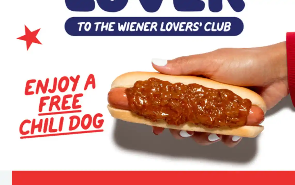 Free Chili Dog for New Members