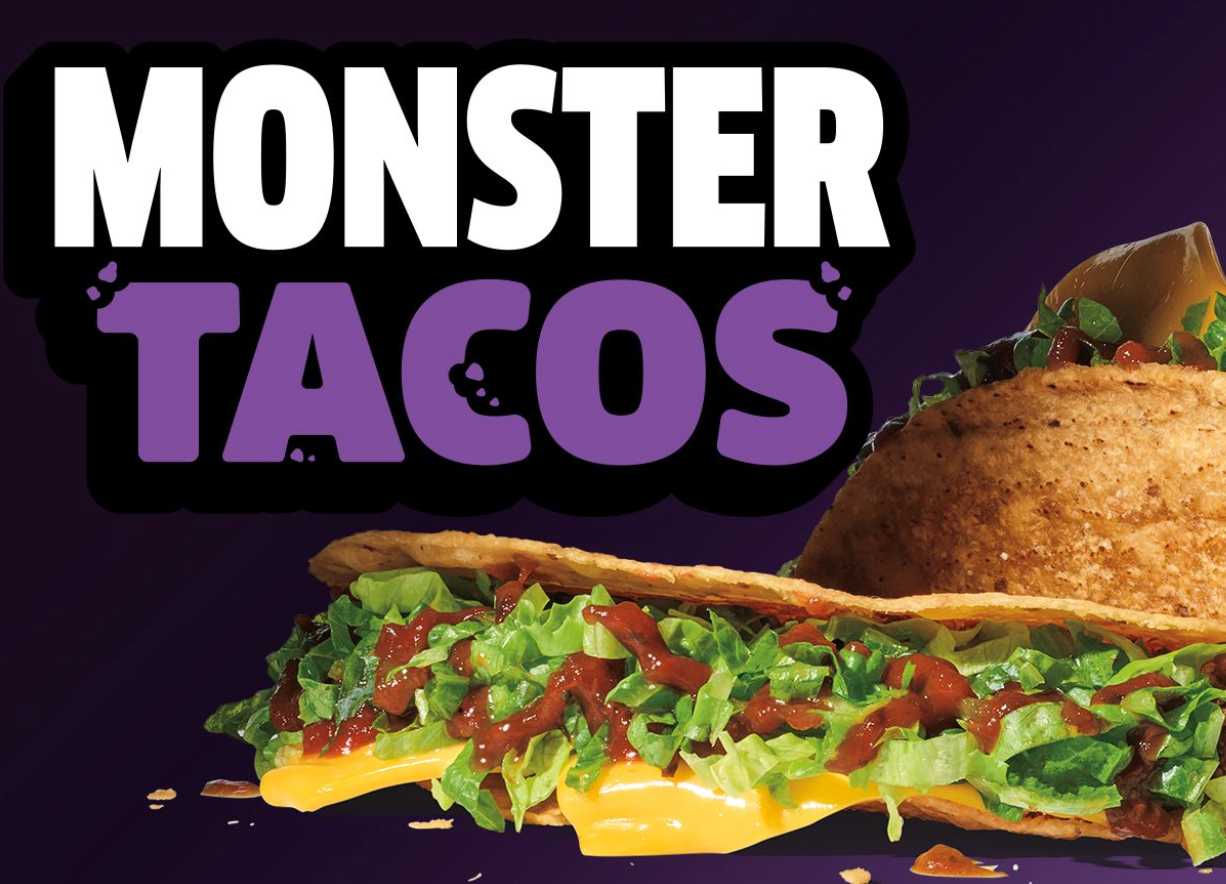 2 Monster Tacos for $3