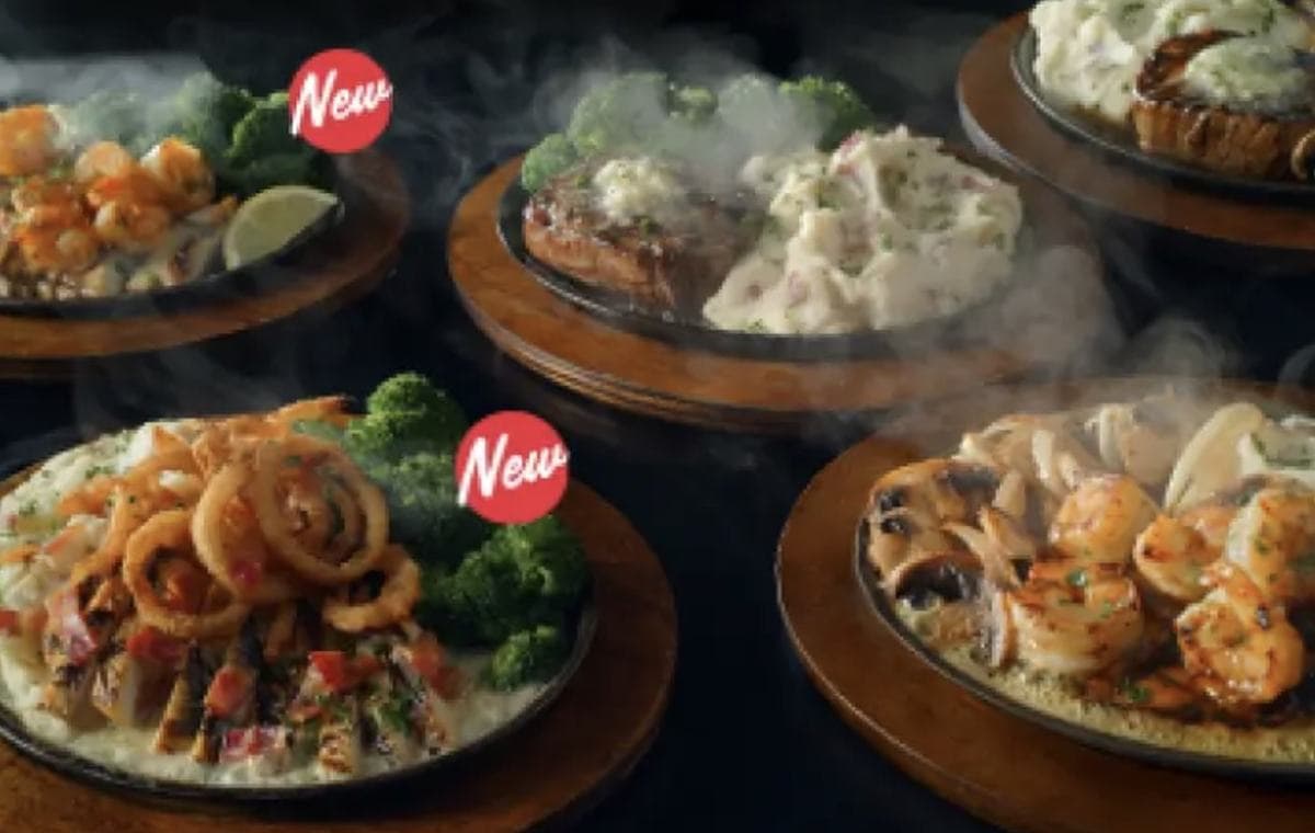 Sizzlin' Skillets Starting at $12.99