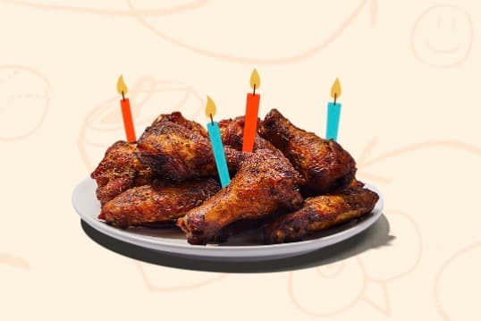 Free 10 Wings on Your Birthday