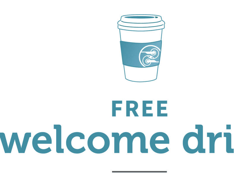 Free 16oz Drink After First Purchase - Free Signup Required