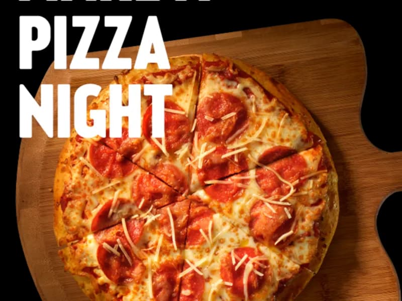 $5 Pizzas After 5PM on Weekends