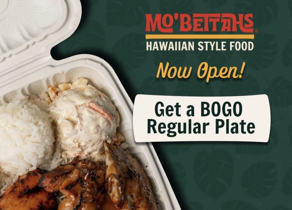 BOGO Plate — Maple Grove Grand Opening