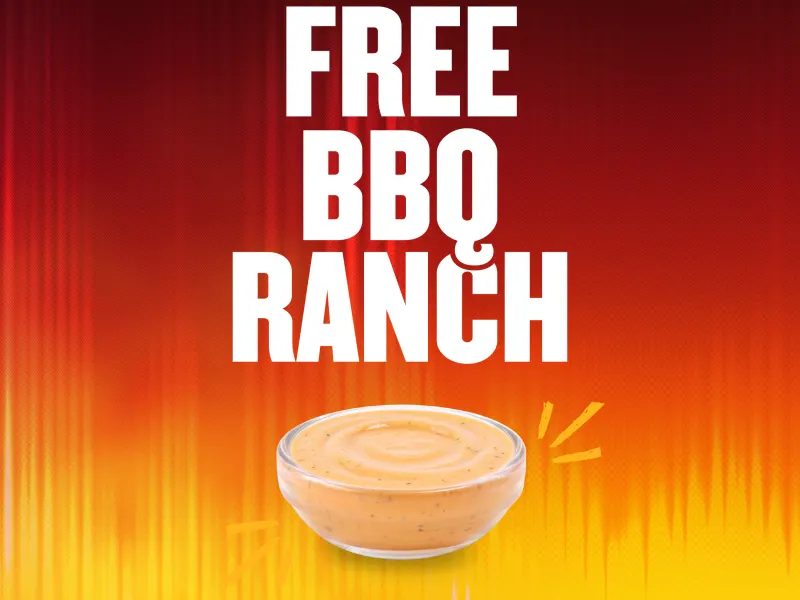 Free BBQ Ranch - Rewards Members Only
