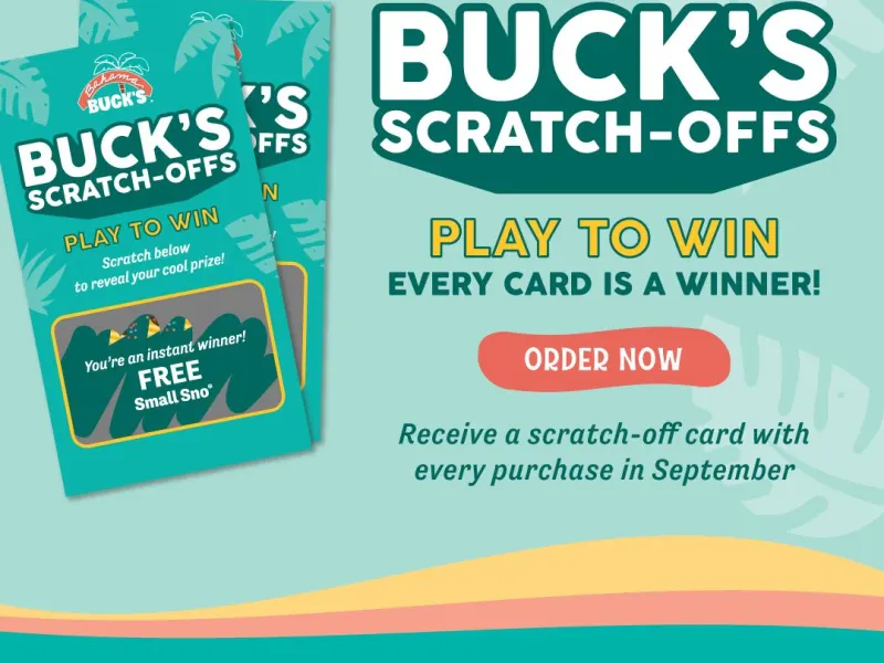 Free Item on Scratch-Off Card With Purchase