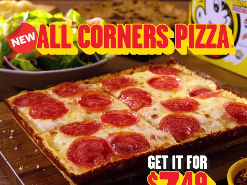 All Corners Deep Dish Pizza $7.49 w/ Mix & Match