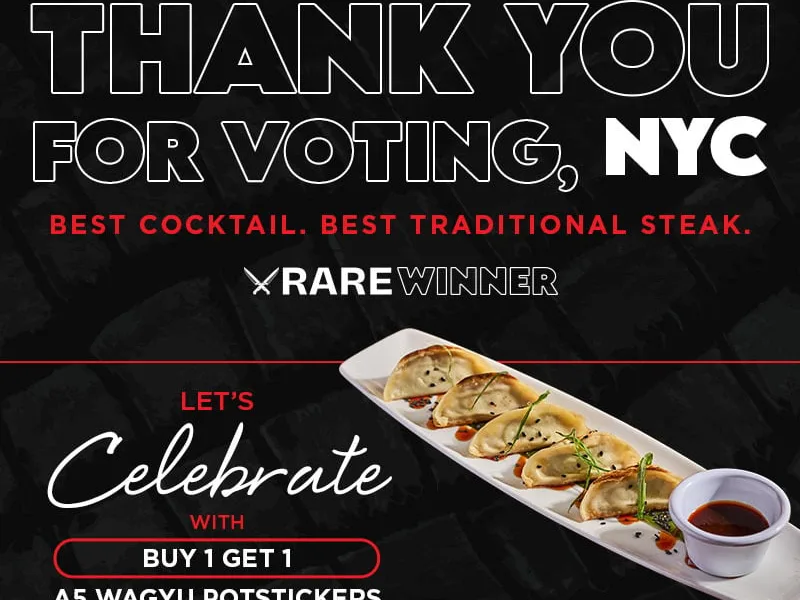 BOGO A5 Wagyu Potstickers - Dine-In