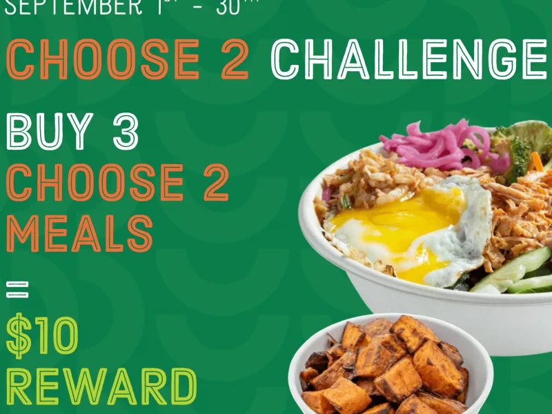 $10 CoreLife Cash After 3 Choose 2 Meals