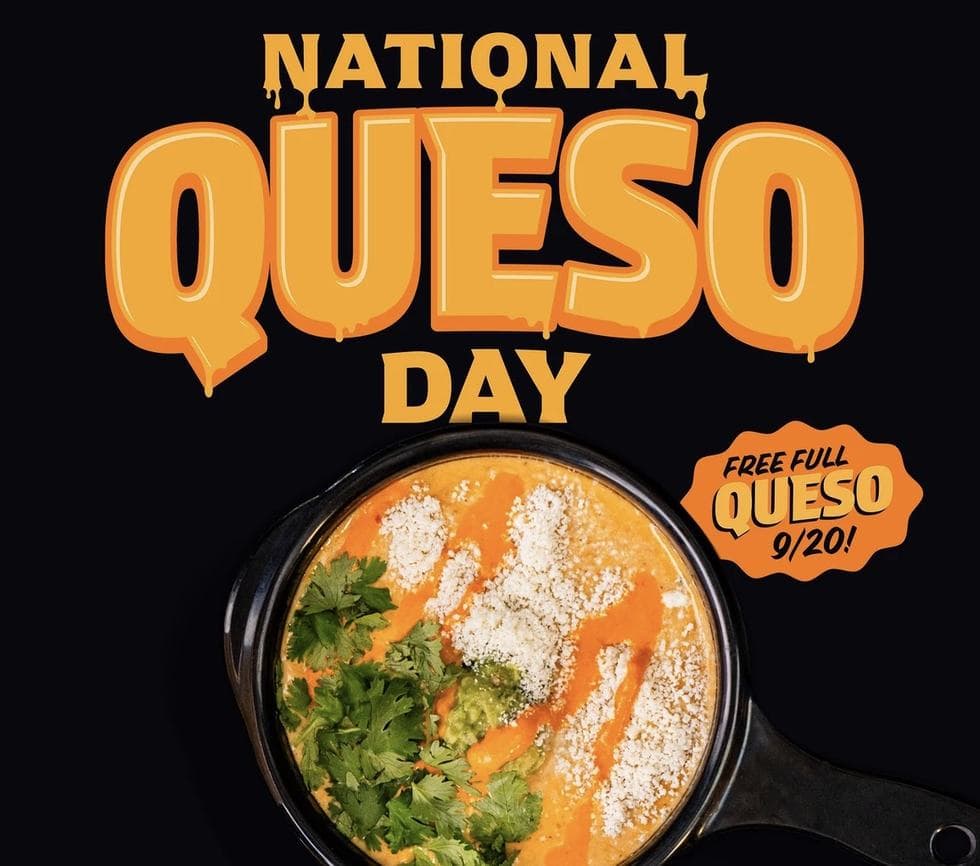 Free Full Queso & Chips