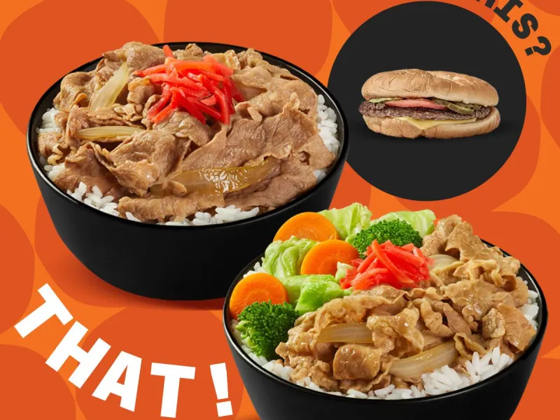 BOGO Half Off Beef Bowls - National Cheeseburger Day