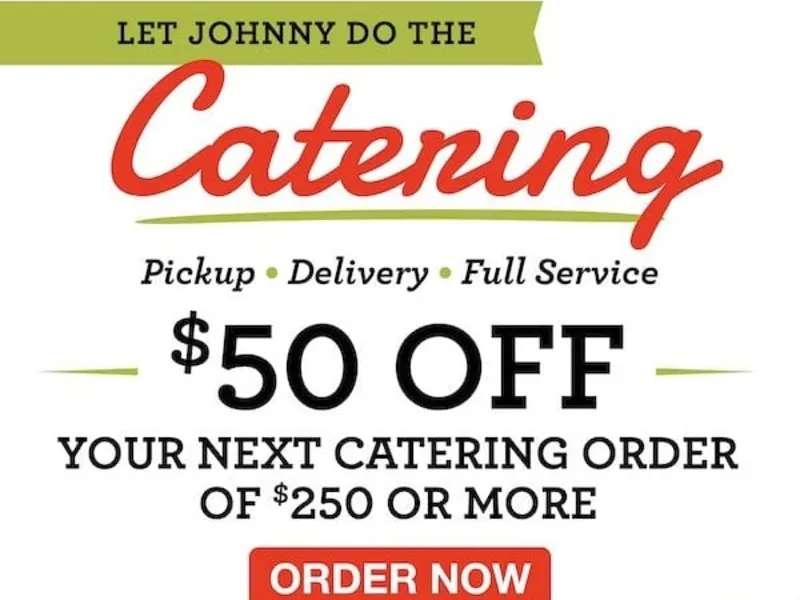 $50 Off Catering Order $250+ - Free Signup Required
