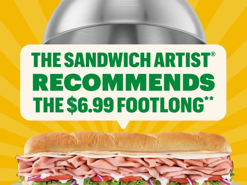 $6.99 Footlong - Free Signup Required