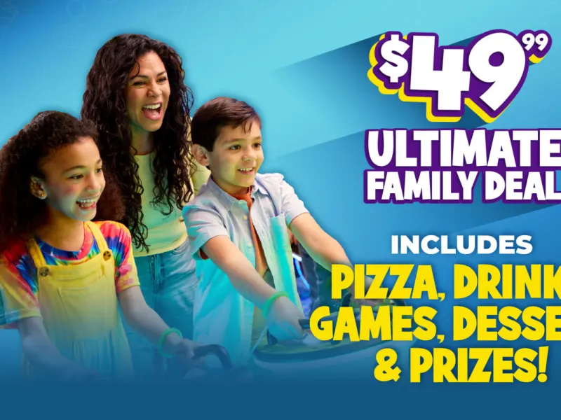 Ultimate Family Deal – $49.99 for Four