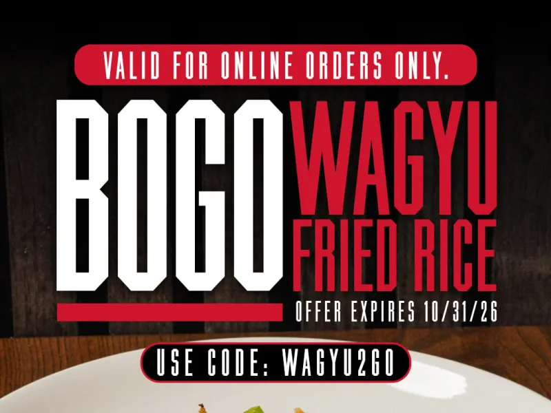 BOGO Wagyu Fried Rice