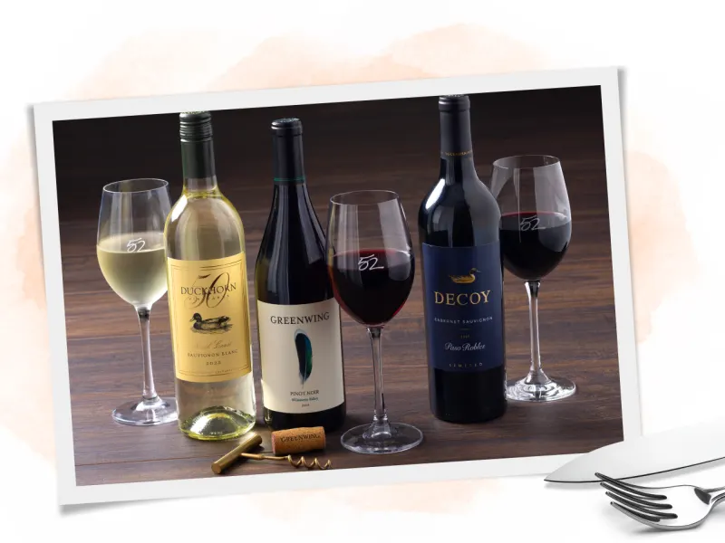 $32 Wine & Dine: Entrée + Glass of Wine