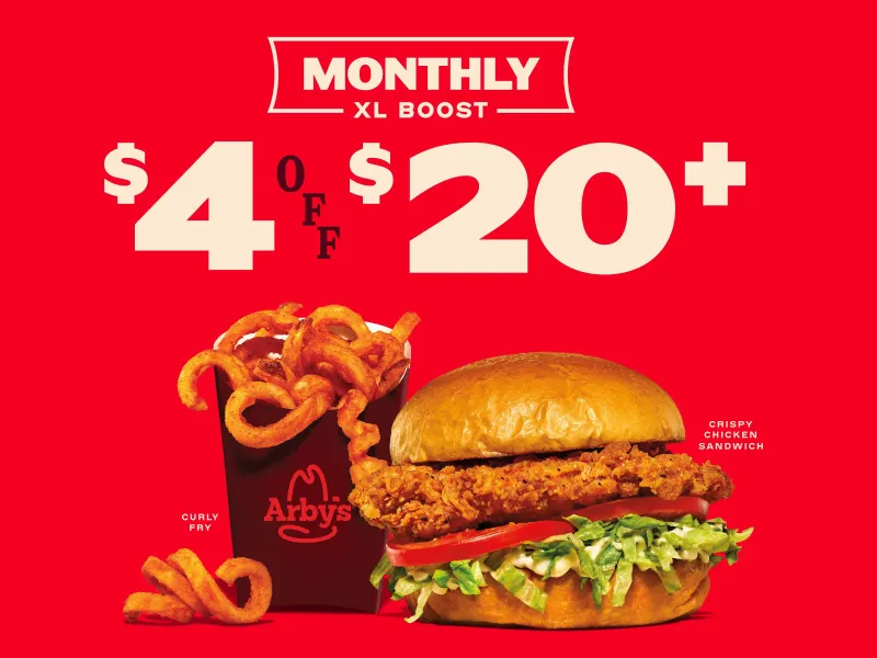 $4 Off $20+ Order - Rewards Members Only