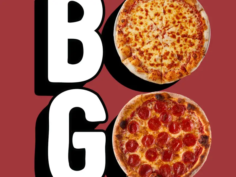 BOGO Cheese or Pepperoni Pizza - Rewards Members Only