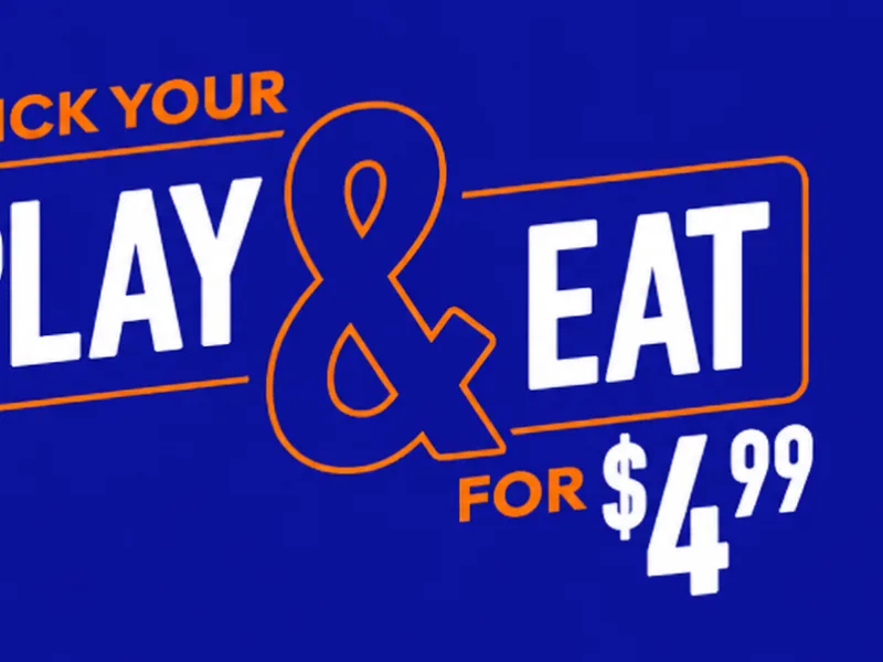 Fan-Favorite Entrees for $4.99 with Power Card