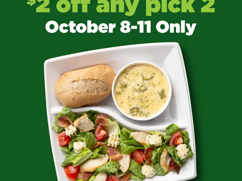 $2 Off Pick Any Two - Rewards Members Only