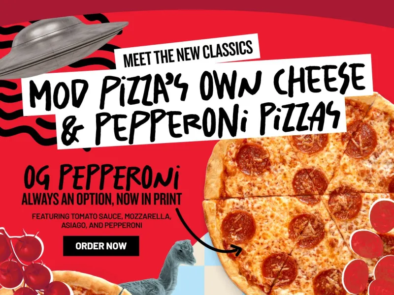 Buy Pizza or Salad, Get Kids Meal Free