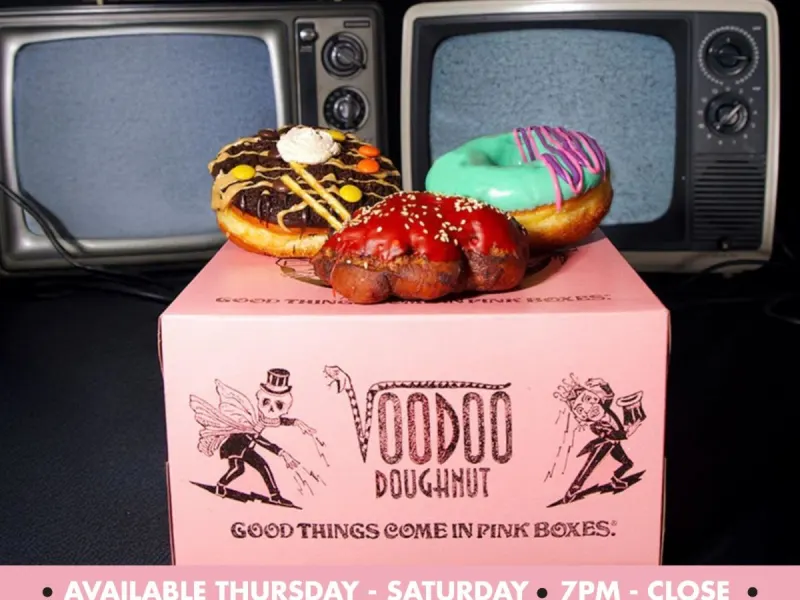 Late-Night Exclusive Doughnuts Thu-Sat 7pm