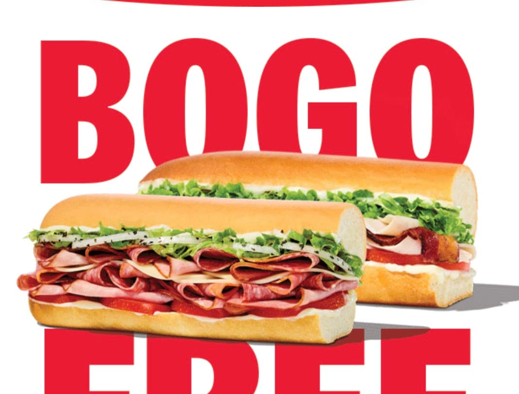 BOGO Toasted or Favorite Sandwiches - Rewards Members Only