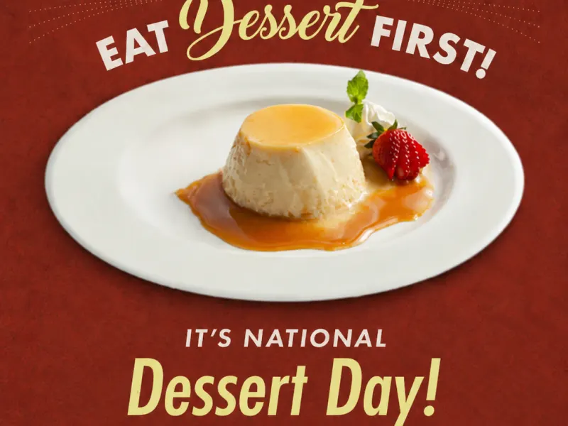Free Dessert - Rewards Members Only