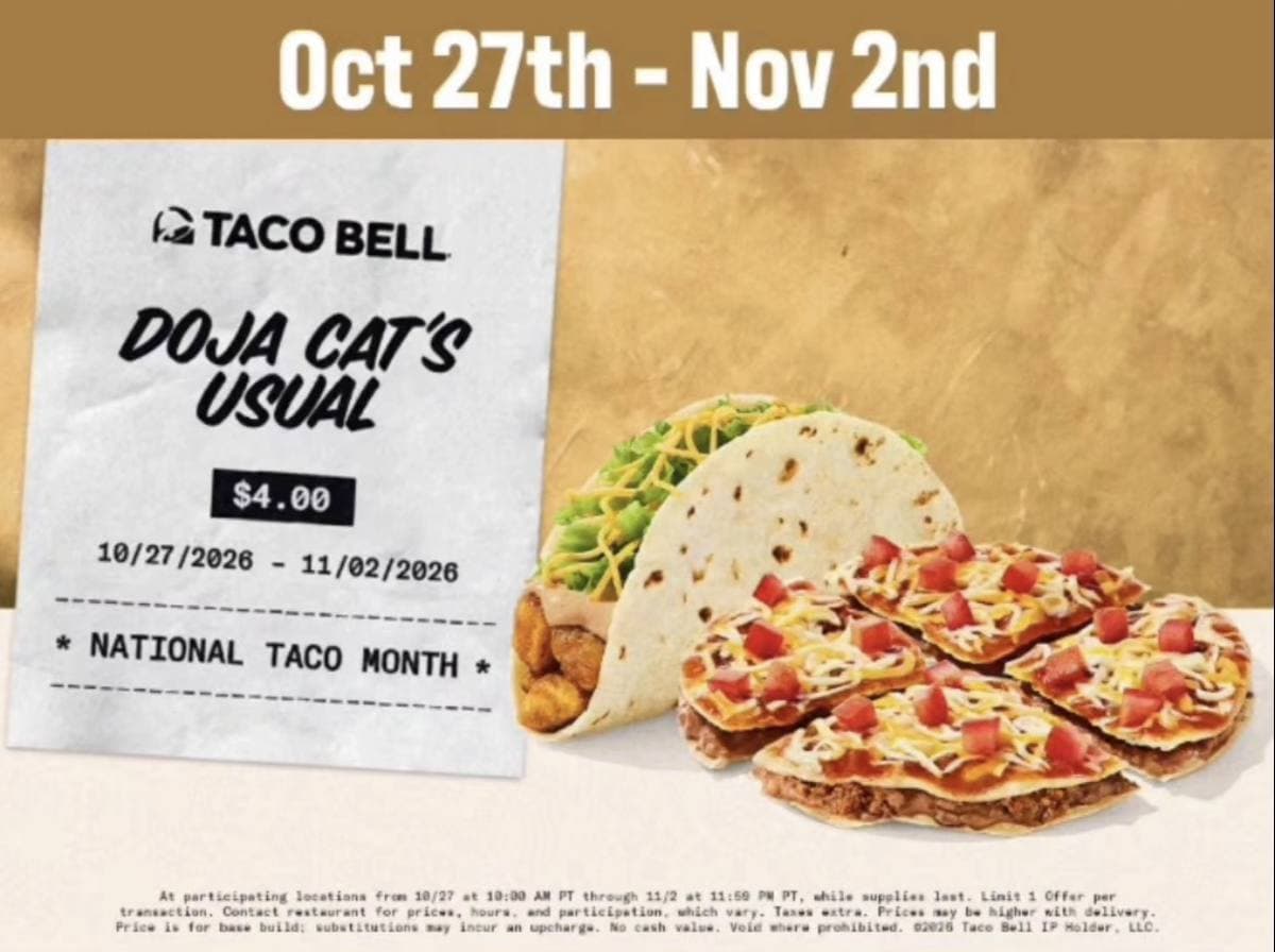 Doja Cat's Usual — $4 Meal
