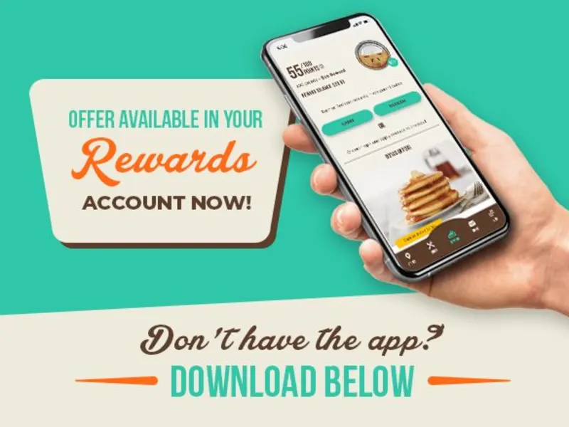 Free Entrée with $10 Purchase - Rewards Members Only