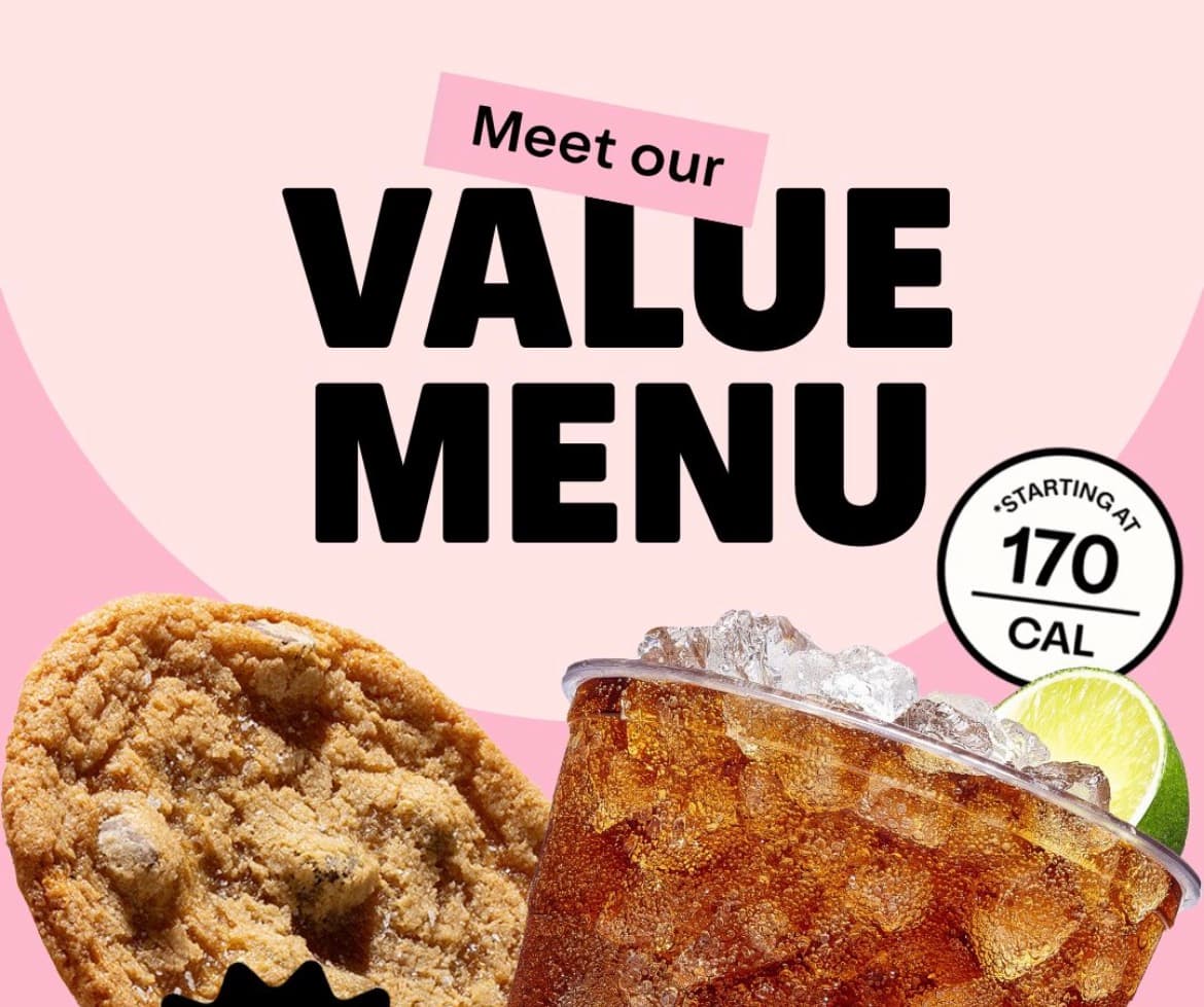 $0.99 Cookie Thins & Dirty Sodas